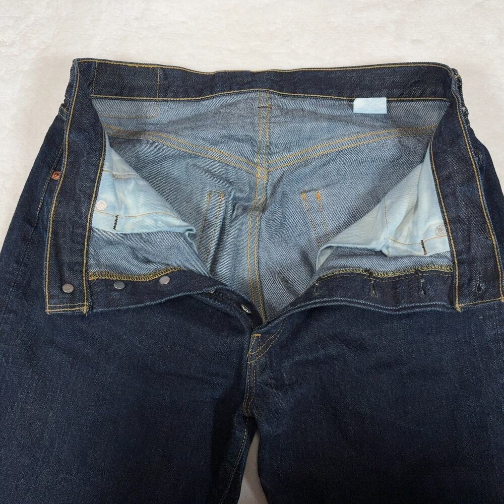 Sugar Cane 1966 Jeans W32 L34 Dark Wash Straight Leg - Picture 7 of 16